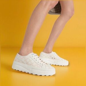 Gucci Tennis 1977 GG Monogram Supreme Embroidery Sneakers EU 40.5